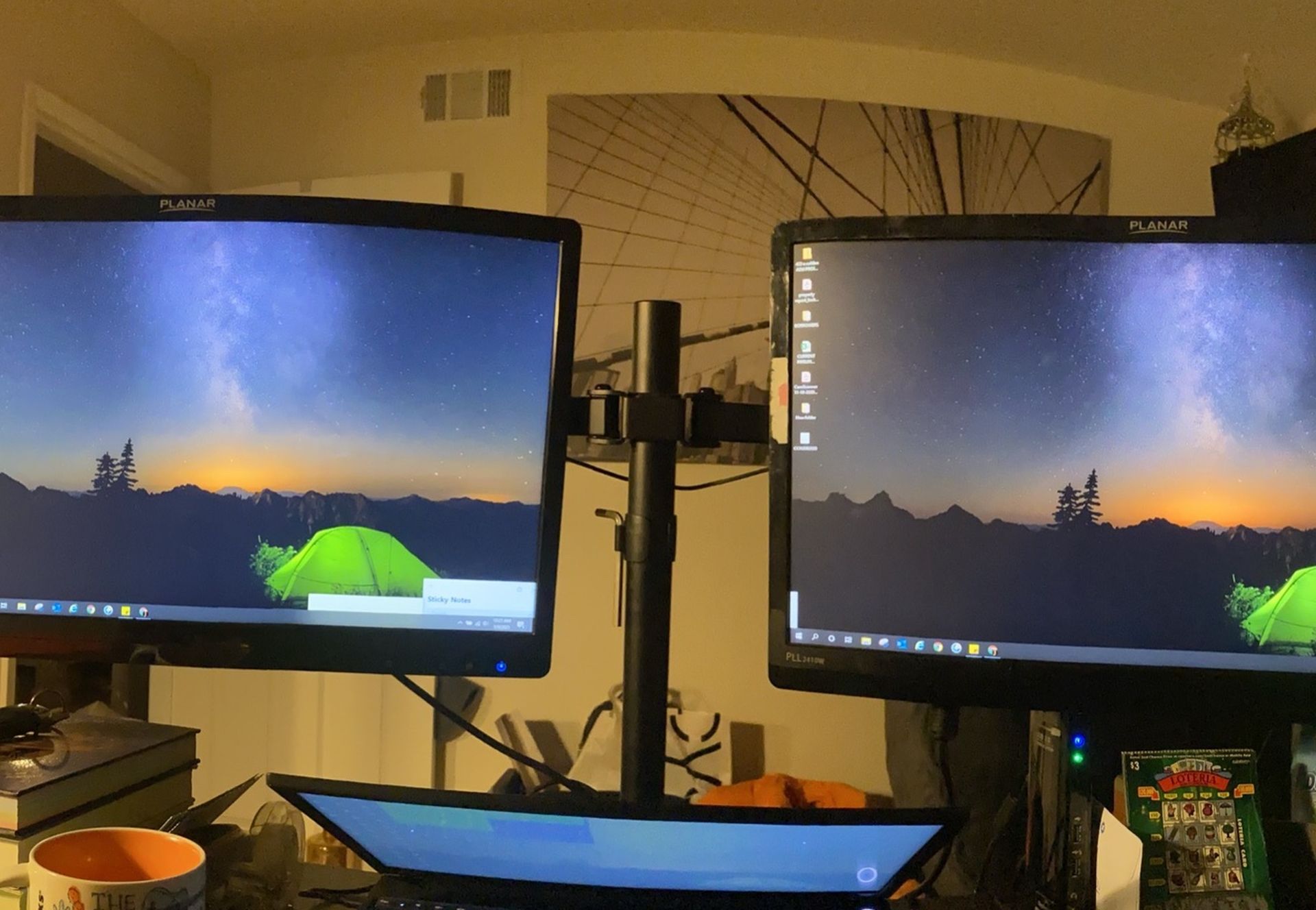 Huanuo Dual Monitor Stand