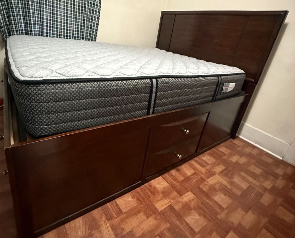 Bed Frame With Storage