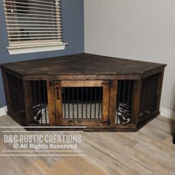 New %100 Wood Dog Kennel 
