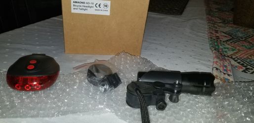 Bicycle headlight and taillight