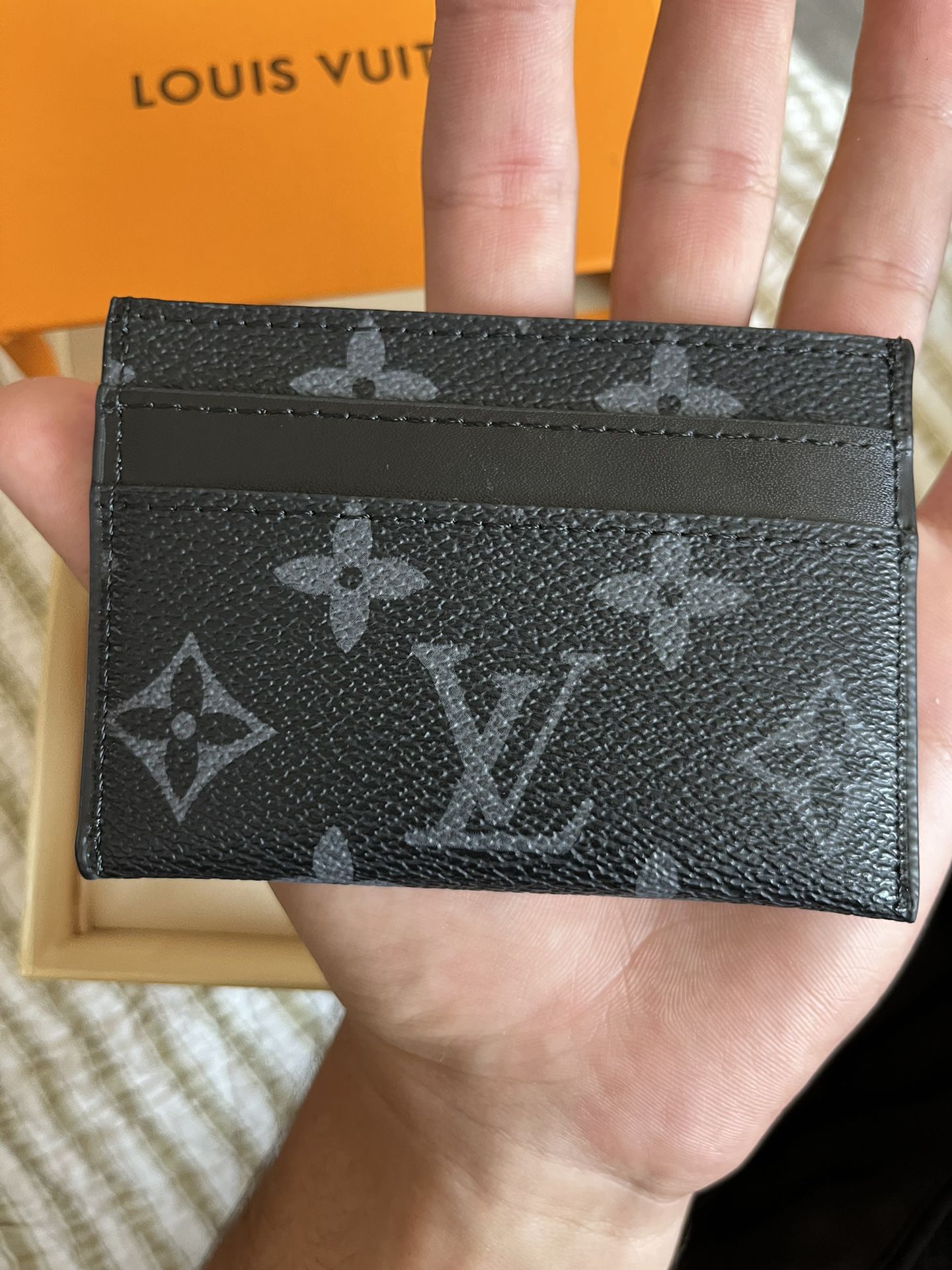 Louis Vuitton black checkered wallet for Sale in Los Angeles, CA - OfferUp