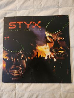 STYX Kilroy was Here Vinyl NEVER PLAYED DISPLAY ITEM  MY FAVS