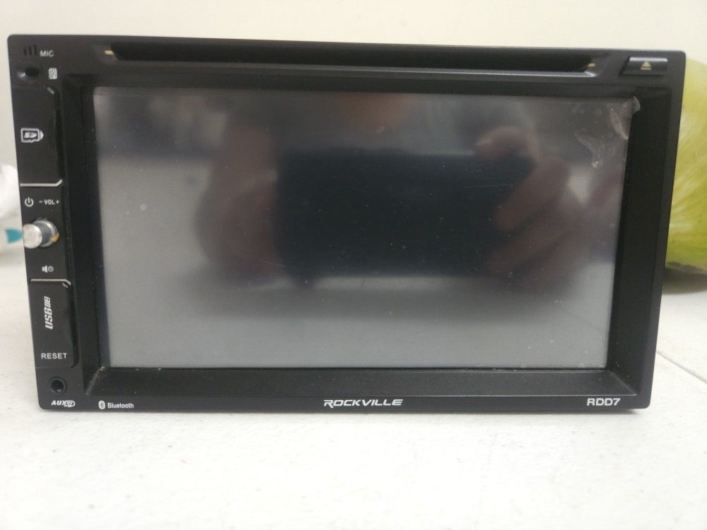 Rockville RDD7 7" Car DVD/USB Bluetooth Player Receiver 