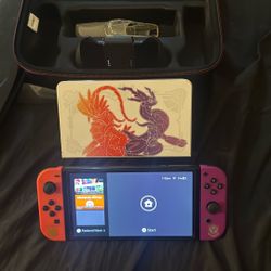 Switch Oled Scarlett Edition