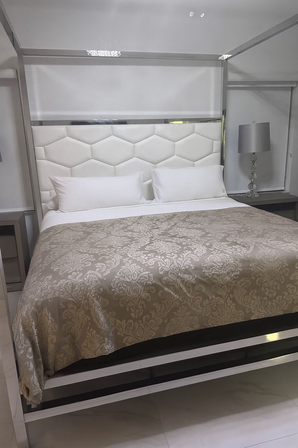 King Concerto Canopy Bed Frame