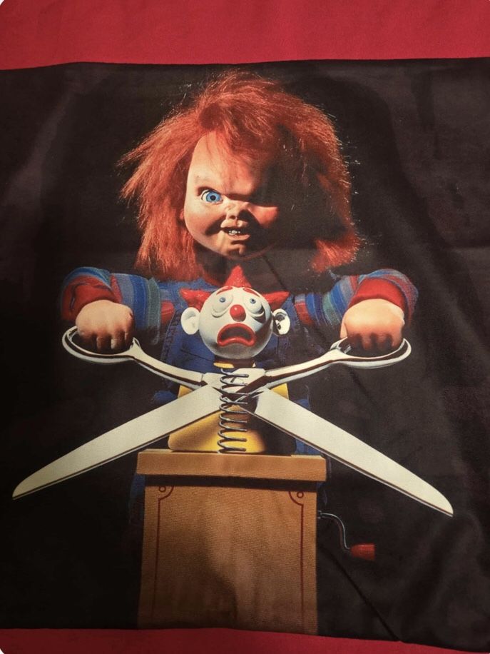 Chucky Pillowcase (17”X17”)
