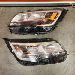 Ford Interceptor Chrome Headlights 