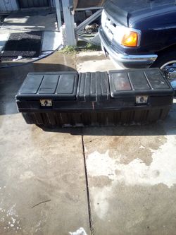 Plastic Tool Box For Big Pickup Going Cheap