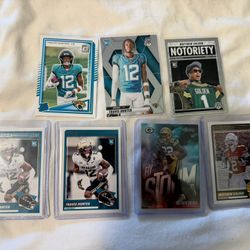 Travis Hunter, Matthew Golden Football Card Lot.