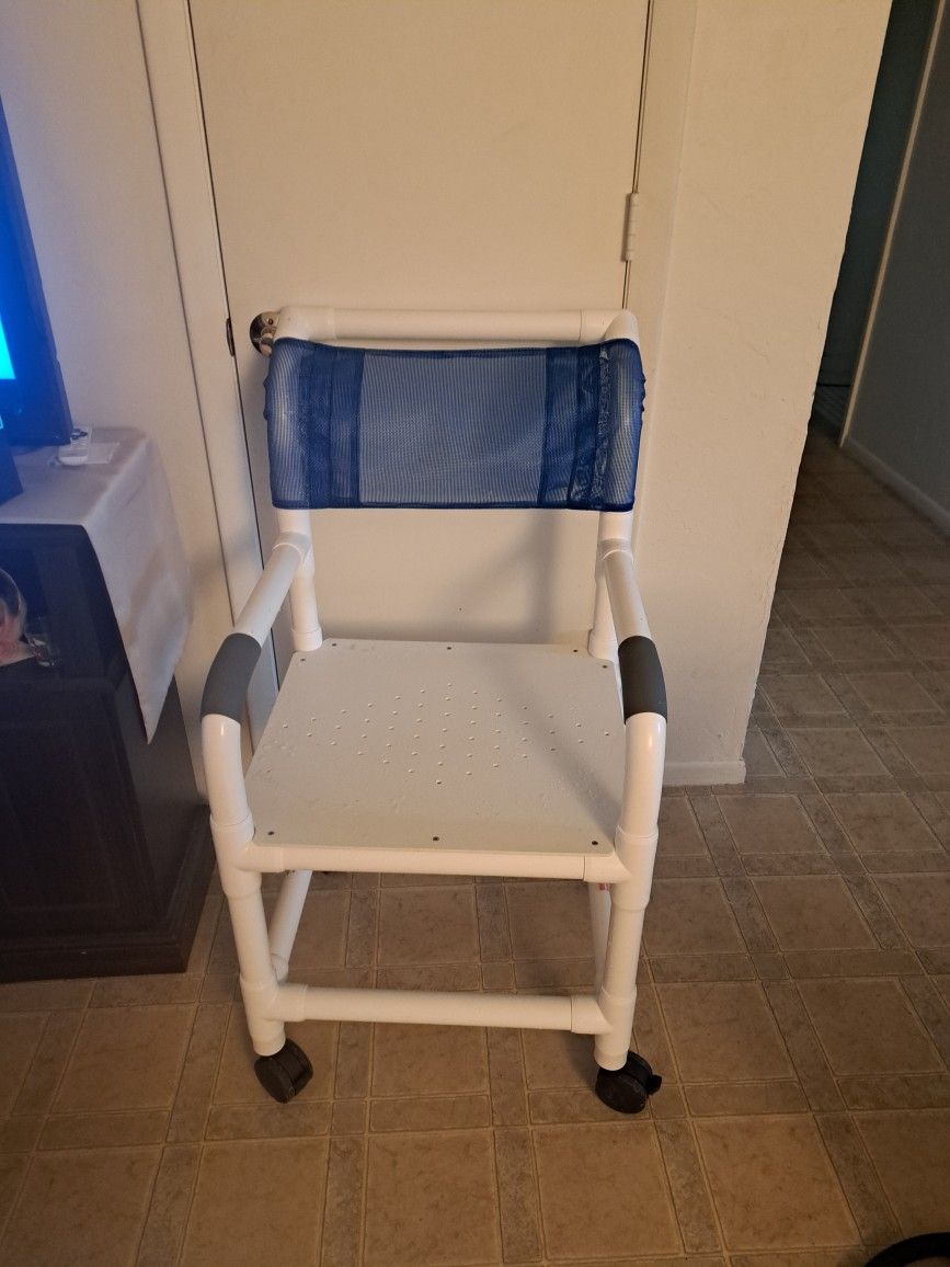 Heavy Duty Shower Chair For A Disabled Person