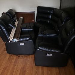 Sectional With Led Lights And Speakers 