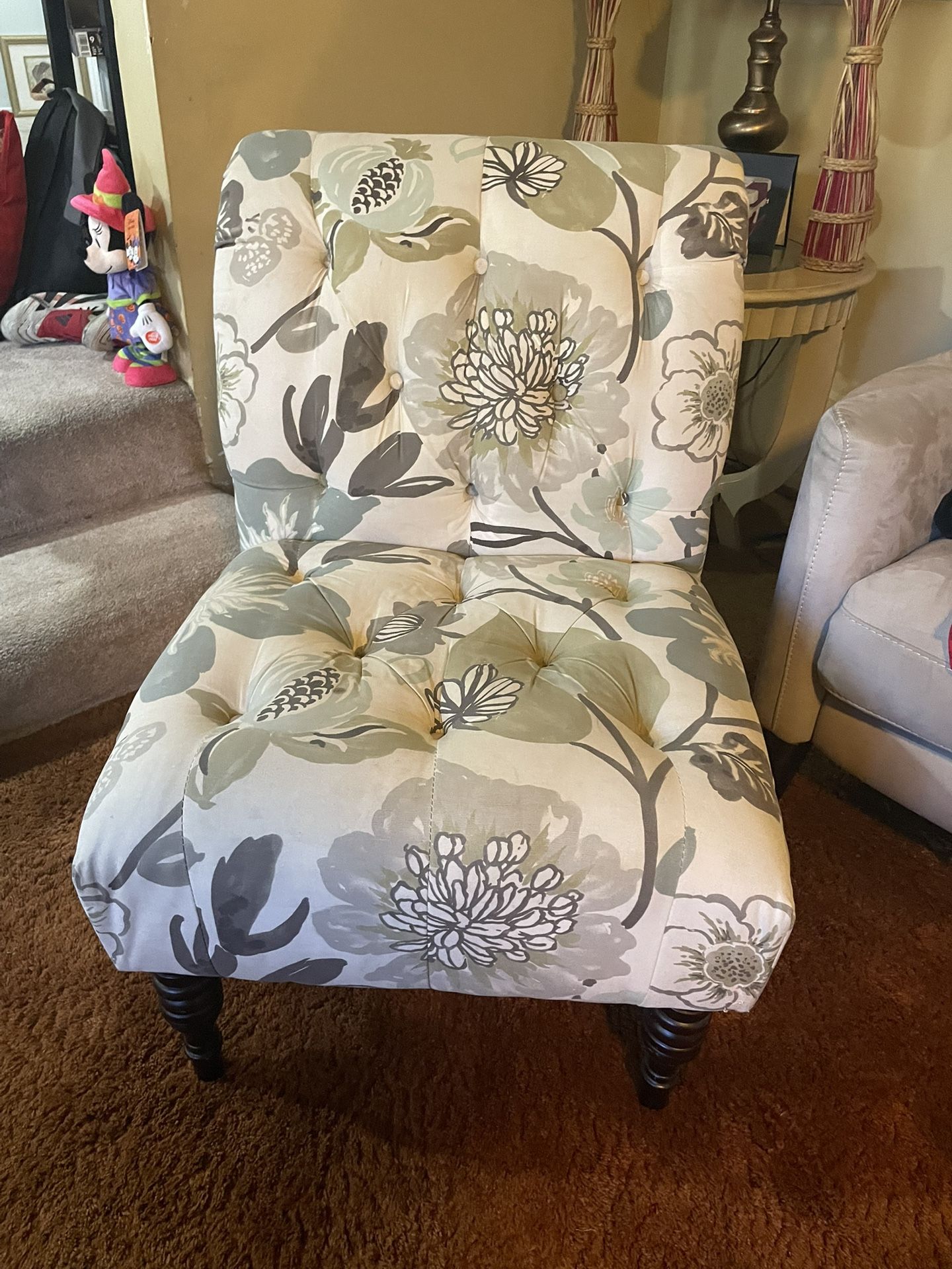 Floral chair