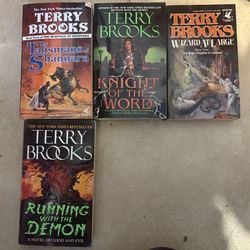 VGUC assorted Terry Brooks paperback books.