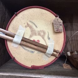 Sweet Holiday Toy Drum Decor