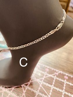 Stainless Steel 9 inch Anklet