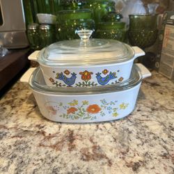 Vintage CorningWare Casserole Dishes $15 Each