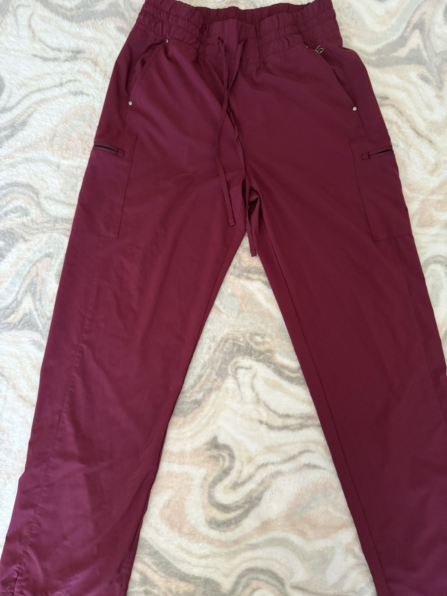 Easy STRETCH Ellie Women's 5-Pocket High Waisted Wide Leg Scrub Pants