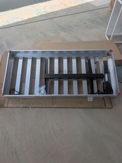 Folding Aluminum Hitch Cargo Carrier