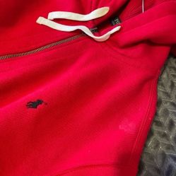 XXL Red Polo Hoodie
