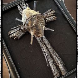 Oddities Art Piece - Shepherd or the sheep - Real heart - oddities