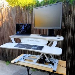 Rising Electric Computer Desk -  Height Adjustable VERSADESK PowerPro