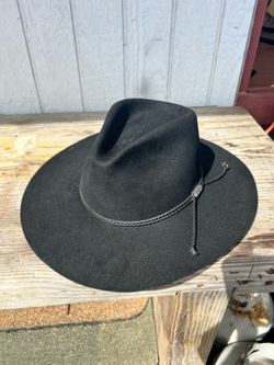 Stetson Carson 4X Beaver Felt Cowboy Hat – Black – Size 7 1/8 – Made in USA