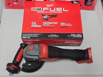 Milwaukee M18 Fuel angle grinder