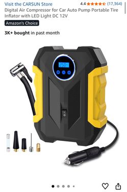 Portable Digital Tire Inflator / Pompa para aire