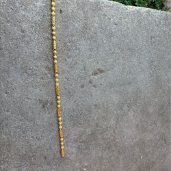 24 kart gold necklace