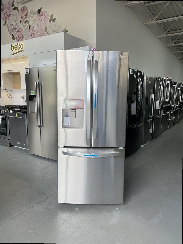 LG 21.8 Cu. Ft. Stainless Steel French Door Refrigerator TJ6A for Sale