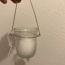 9 Small Hanging Candles 