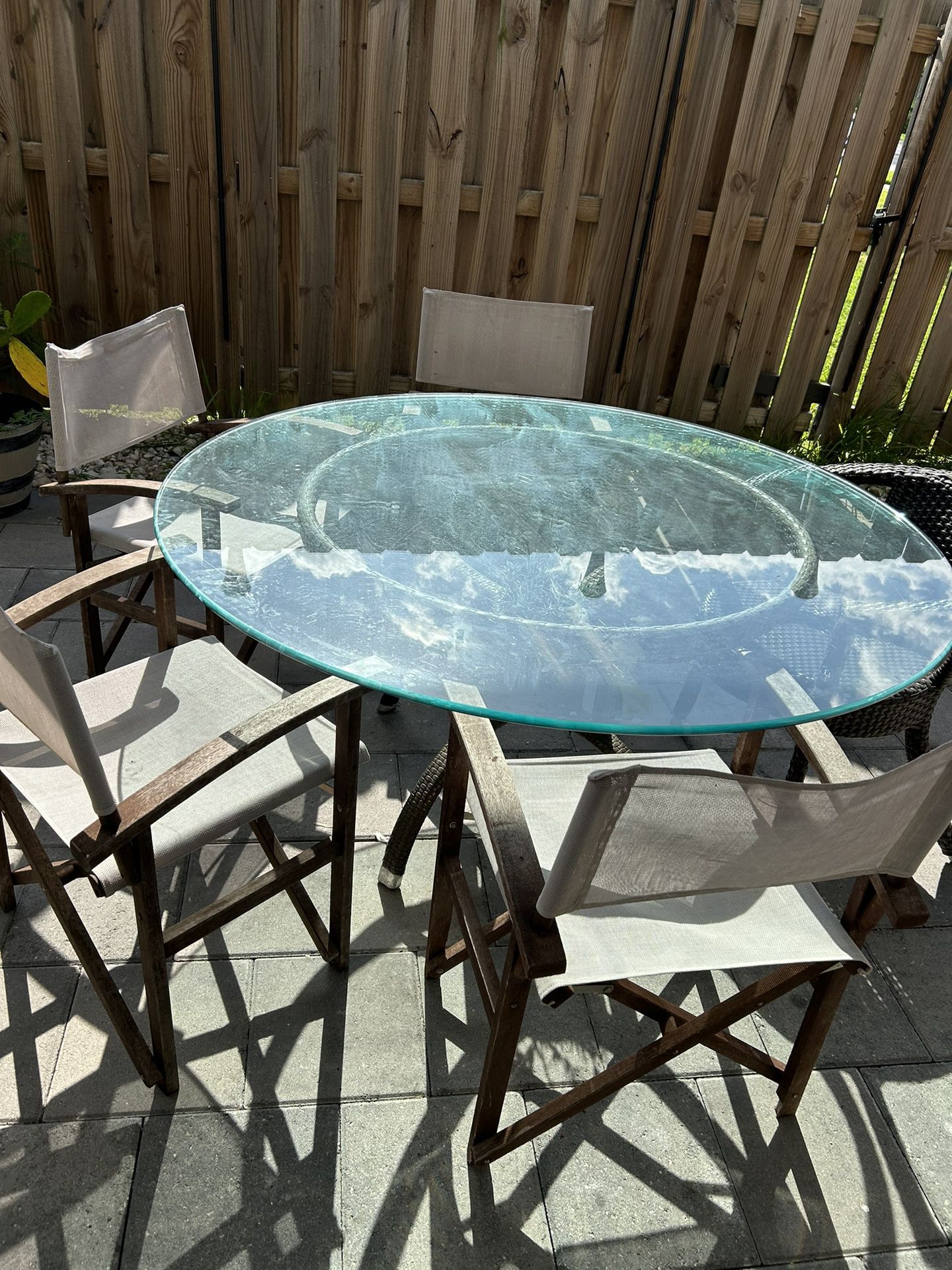 Outdoor Table For Patio With Chair 