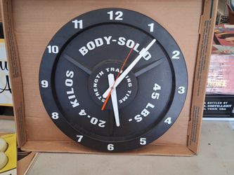 Faux 45 lb. Weight Clock