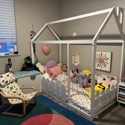 Kids House Style Twin Bed