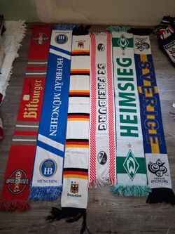 Team Germany  and more Scarves....yes they're available