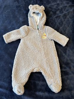 Baby Winnie the Pooh bear onesie