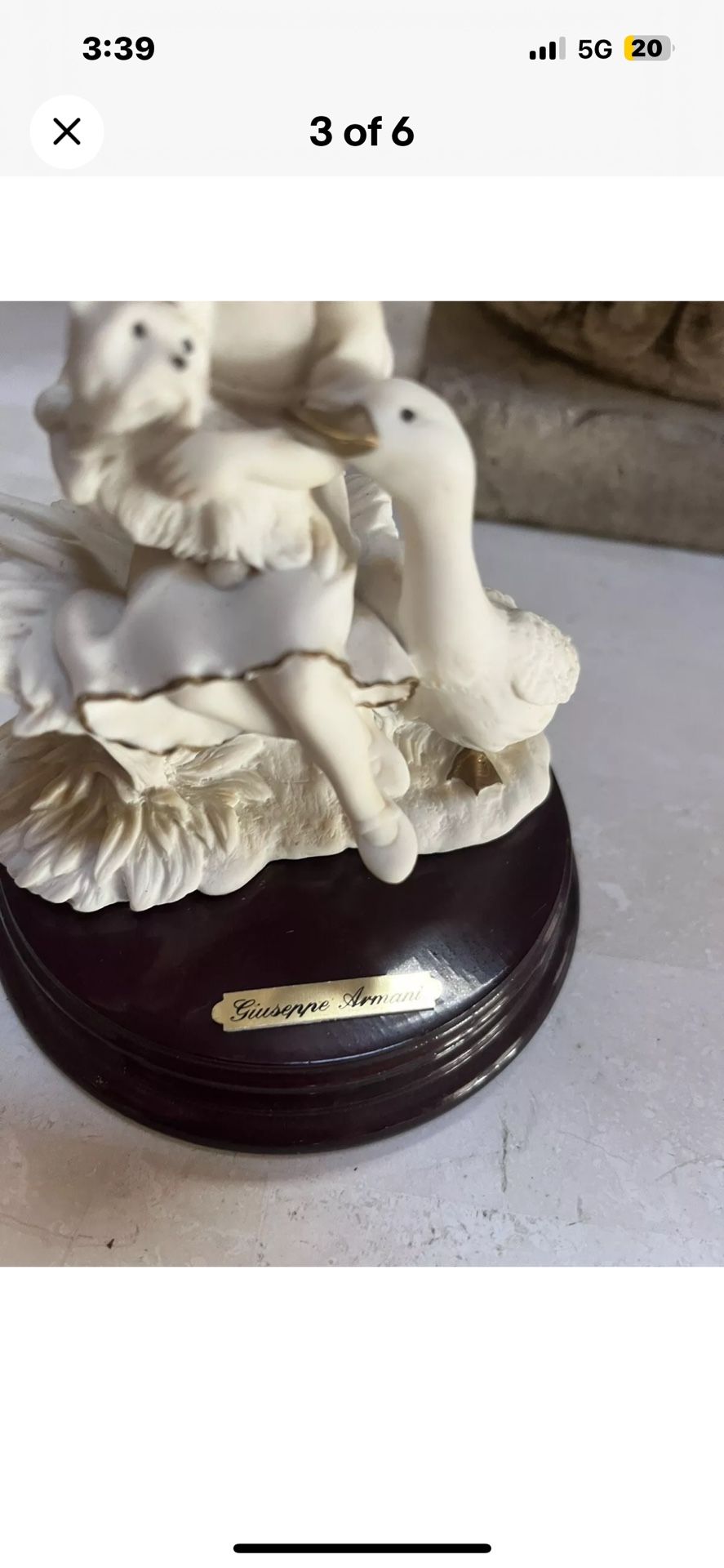 1993 Giuseppe Armani Statue