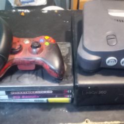 Nintendo 64 Xbox 360s Plus Everything Else