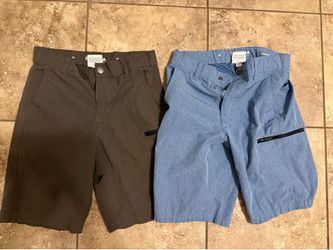 Boys shorts size 12 $10 for both