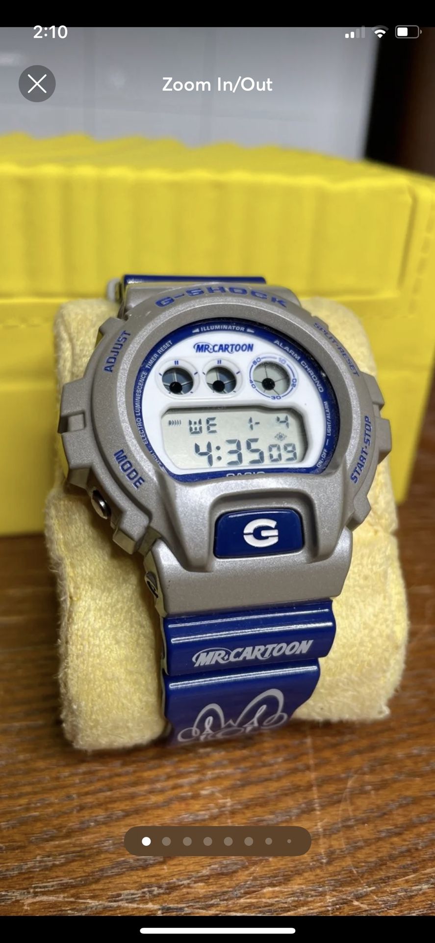 RARE Mr. CARTOON Limited Edition CASIO G-SHOCK DW-6900MRC