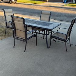 Metal Patio Table