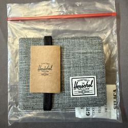 Herschel Hank Wallet Raven Crosshatch