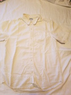 Boy's Old Navy Button Up (White)