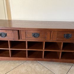 Shoe storage/bench