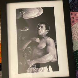 Muhammad Ali picture frame