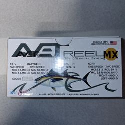 Avet MXL G2 5;8 single Speed