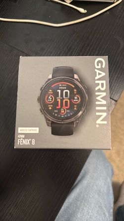 Garmin Fēnix 8 47mm AMOLED Sapphire Smartwatch