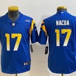 YOUTH LOS ANGELES RAMS STITCHED FOOTBALL JERSEY 