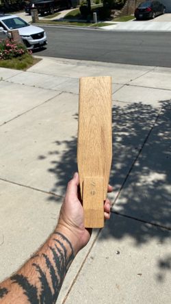 Keg tap handle