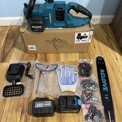 16in Reloive Eletric Cordless chainsaw